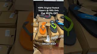 Original Reebok Slippers At 10 Rs only at Sooperbuy Goregaon [upl. by Adnoval63]