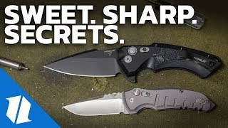 The Best Pocket Knives Youve Never Heard Of  Hogue Knives Shop Tour [upl. by Dieter]