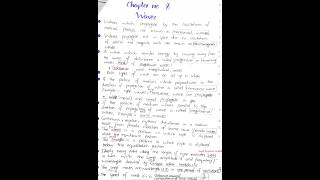 class11physics chapter8 waves full physics waveschpter inoneshort 🤔 [upl. by Neddy]