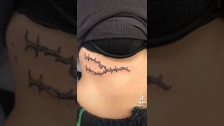 Barbed wire Taurus constellation tattoo [upl. by Nancee33]