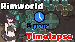 Rimworld Anty Time Lapse 림월드 앤티 타임랩스 [upl. by Legyn]