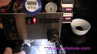 Rancilio Silvia with NO PID Control Clip 1 from pidsilviacom [upl. by Esaj]