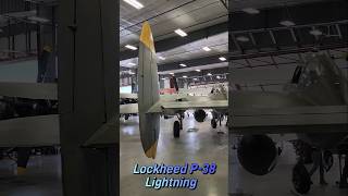 Take a Look at the Lockheed P38 Lightning WWII Twin Engine Fighter avgeek aviation history [upl. by Halyak925]