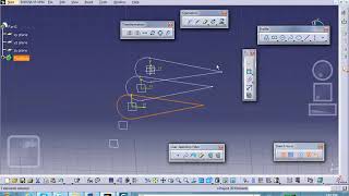 CAD Twisted Airfoil Catia v5 Nader G Zamani [upl. by Claudy]