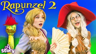 Rapunzel 2  Rapunzel  Pollyanna Cartoon Khani Urdu  A Story Urdu [upl. by Naiva398]