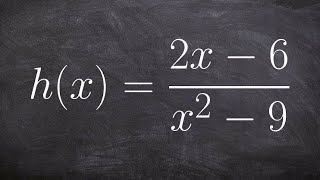 Identifying vertical horizontal asymptotes and holes [upl. by Emawk]