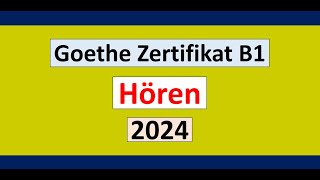 Goethe Zertifikat B1 Hören Modelltest mit Antworten am Ende  Vid  223 [upl. by Jasisa]