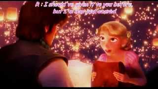 Tangled Now I see The Light Lyrics [upl. by Ivah570]