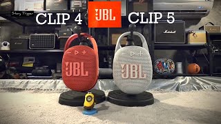 JBL CLIP 4 vs JBL CLIP 5 [upl. by Rucker]