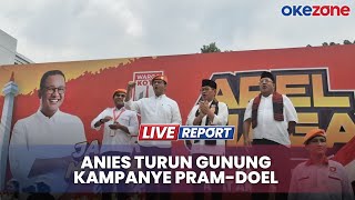 Live Report  Anies Baswedan Turun Langsung Kampanye PramonoRano di Pilgub Jakarta [upl. by Airdni685]