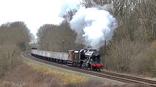 Great Central Railway Winter Steam Gala 2023 [upl. by Ybur514]