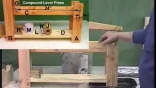 Small Micro Biomass Fuel Briquette Presses made from Wood [upl. by Ball97]