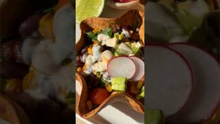 Vegan Taco Salad Recipe [upl. by Htidirem]