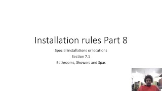 Installation rules Paper 1 Part 8 [upl. by Bobbi415]