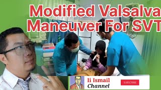 Modified Valsalva Maneuver For SVT [upl. by Hulen]