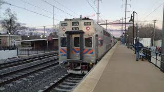 MARC AMTRAK HD Amtrak amp MARC Trains at Odenton MARC Station  ft long Amtrak trains [upl. by Anima]