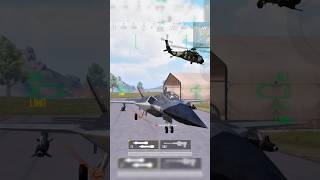 Fighter jet vs helicopter 😂 who will win pubg pubgmobile payload payload3 bgmi pubgjet [upl. by Nirrej]