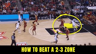 Simple Offense vs 23 Zone [upl. by Etnoel]