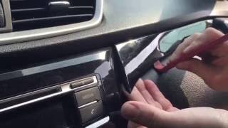 Removal Nissan Qashqai 20132016 radio Quad Core Android 442 [upl. by Malinowski]