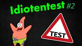 idiotentest deutsch 2 90 schaffen es nicht [upl. by Otxis303]