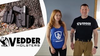 One of the Best Holsters for CCW  Vedder LightDraw Holster amp MagDraw [upl. by Latnahc]