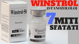 WINSTROL  Stanozololo  7 MITI SFATATI  INCREDIBILE [upl. by Ariak]