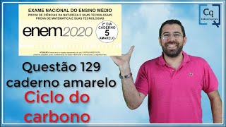 Resolução ENEM 2020  Química  Questão 129 caderno amarelo [upl. by Lehar387]