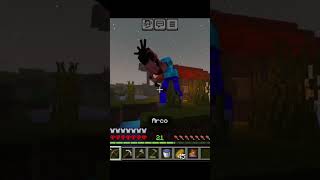 minecraft newb gaming gameplay [upl. by Shoifet]