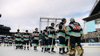 Sights and Sounds of the 2024 NHL Winter Classic [upl. by Aicirtak]