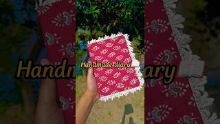 Handmade diary handmade diary diy diycrafts shorts youtubeshorts [upl. by Olfe708]