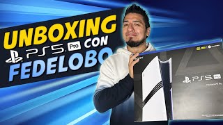 PlayStation 5 PRO I Unboxing con Fedelobo [upl. by Lipinski]