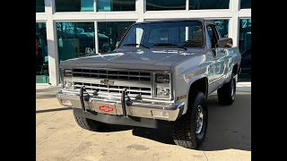 1986 Chevrolet C10K10 [upl. by Eerased]