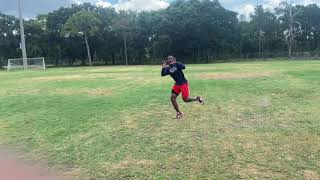 Damarius Brinson Jr OffSeason Field Work [upl. by Assetal706]