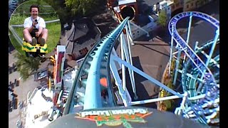 Jetline 2003 Front Seat POV with No Trim Brakes  Gröna Lund Stockholm Sweden [upl. by Sirred]