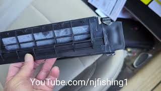 cabin air filter replacement  Hyundai Veracruz [upl. by Wilton]