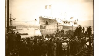 MS 39  Le lancement du cuirassé Paris à La Seyne sur mer en 1912 [upl. by Sobel]