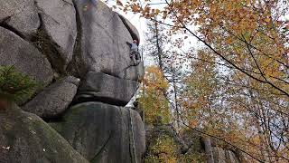 Klettern im Harz  Okertal  Ziegenrücken  Südwestkante 6 [upl. by Norma444]