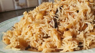 Cholo Ka Pulao Recipe  Chickpeas Pulao Recipe  Delicious 😋 [upl. by Dionysus]