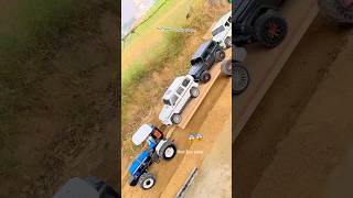 New Holland loading cars 🔥🔥scorpio thar bolero [upl. by Otsenre]