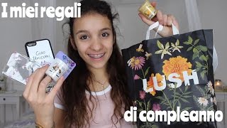 I MIEI REGALI DI COMPLEANNO 2017  Iris Ferrari [upl. by Litch]