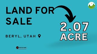 207 acre land for sale in Beryl Utah E170801140000 [upl. by Yecaw]