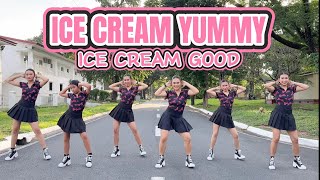 ICE CREAM YUMMY ICE CREAM GOOD  Dj KRZ Budots remix  Tiktok  Dance Workout ft Danza Carol Angels [upl. by Finegan]