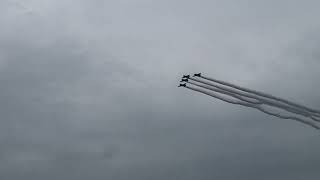 Aeroshell Aerobatic Team Missing Man Formation [upl. by Aehta]