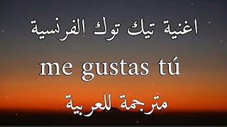 اغنية تيك توك الفرنسية dtf me gusta sped up مترجمة للعربية Lyrics [upl. by Ettelracs]