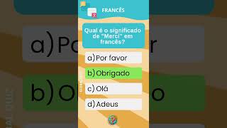 Quiz Divertido Aprenda Francês com Perguntas Simples [upl. by Nalyk]