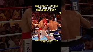 Idol ni Pacquiao the golden boy Oscar Dela Hoya grabe lakas pala noong bata pa  dela Hoya 🆚 Chavez [upl. by Greenleaf480]