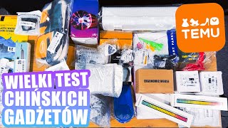 40 CHIŃSKICH GADŻETÓW Z TEMU  WIELKI TEST 😱😈 [upl. by Rahcir]