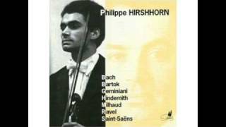 Philippe Hirshhorn playing Lekeu Sonata II Mov Part2 [upl. by Oicatsana]