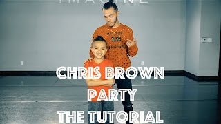 Chris Brown  Party  The Tutorial  Hamilton Evans Choreography [upl. by Eliseo840]