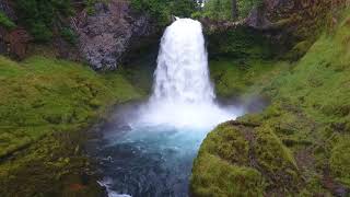 Sahalie Falls  McKenzie River  Oregon [upl. by Osher517]